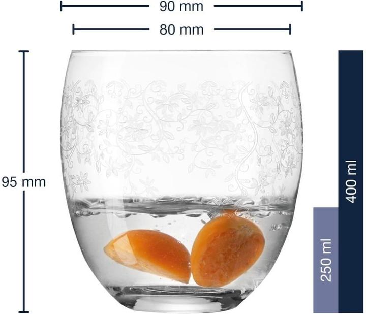 Produktbild Leonardo Whiskyglas Chateau 400 ml, 6 Stück, Transparent (4 dl, 6 x, Whiskygläser)