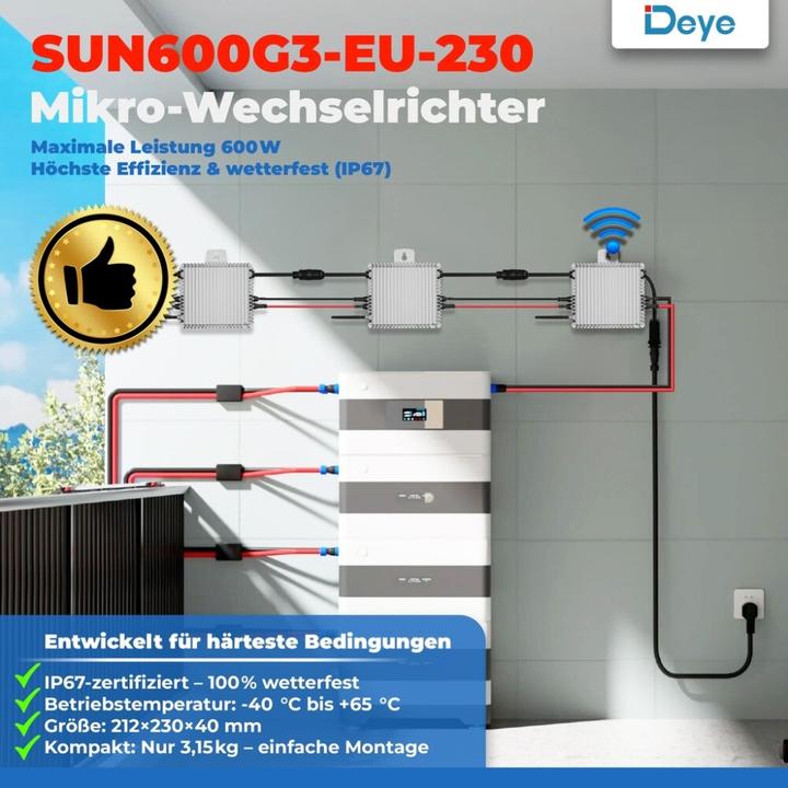 Produktbild Deye Sun 600G3-EU-230