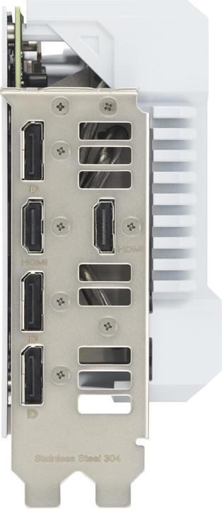 Actual product image ASUS TUF-RTX4070TIS-O16G-BTF-WHITE only BTF compatible (16 GB)