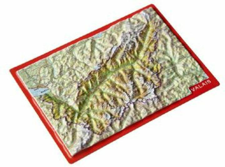 Produktbild Reliefpostkarte Wallis