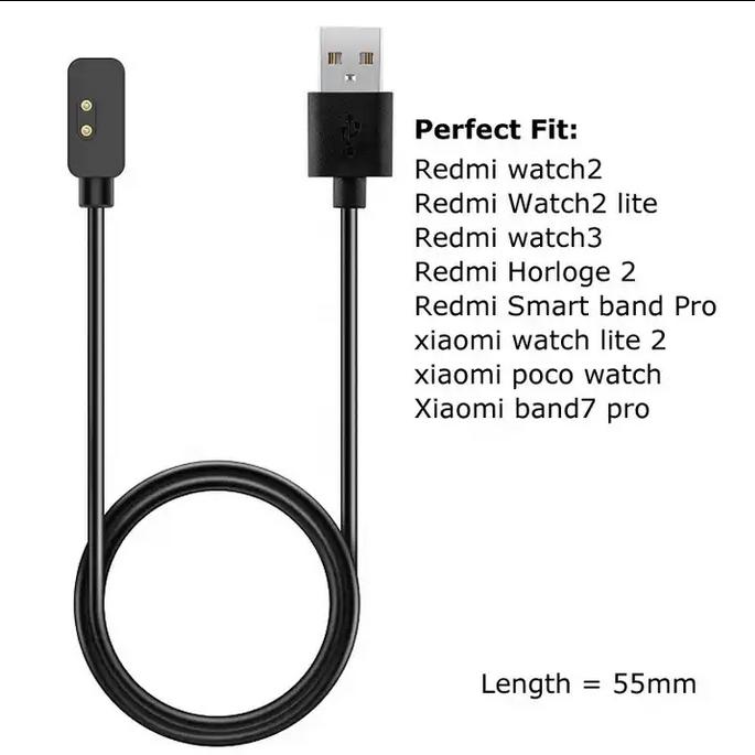 Image du produit PhoneLook Chargeur Xiaomi Mi Band Smartwatch Câble USB 55cm (Redmi watch & Xiaomi Watch)
