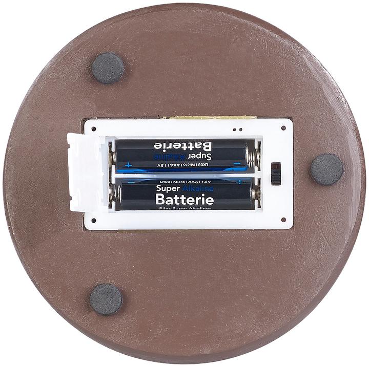 Produktbild Lunartec 2er-Set Weihnachtskrippen mit Glasglocke und LED-Beleuchtung, handbemalt