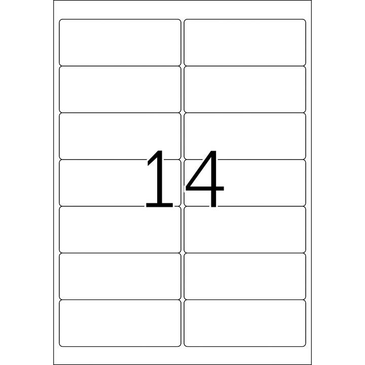 Actual product image HERMA Address labels A4