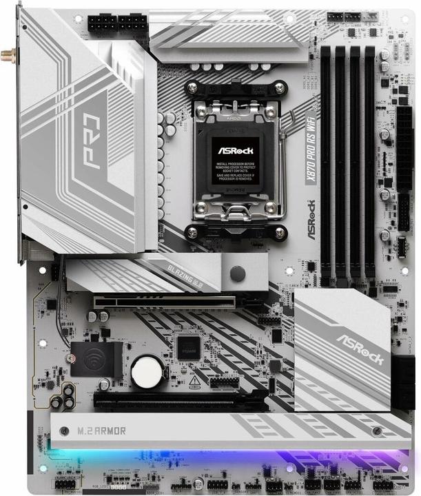 Produktbild AsRock X870 Pro RS WiFi (AM5, AMD X870, ATX)