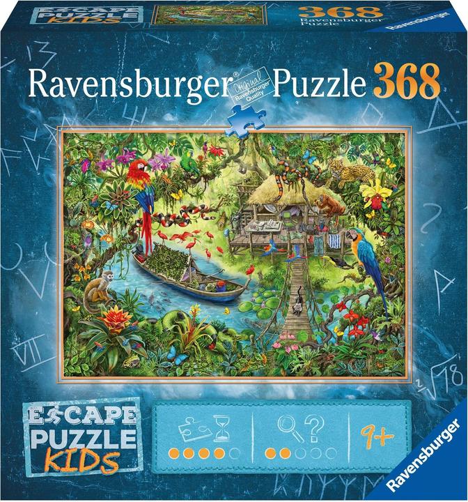 Ravensburger Escape Room Kinder- Dschungel (368 Teile)