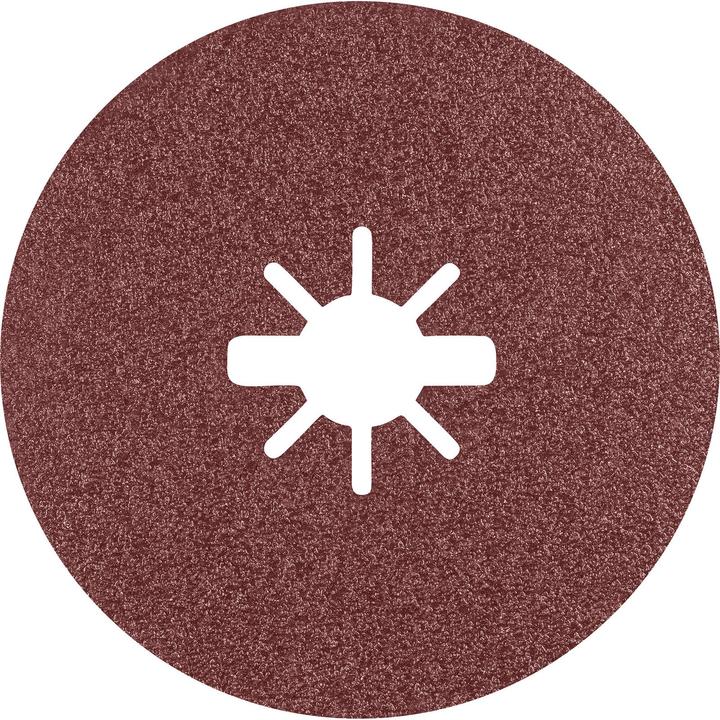 Actual product image Bosch Professional Zubehör EXPERT R781 Prisma Ceramic X-LOCK fibre disc, 125 mm, 22.23 mm, G 80 (80)