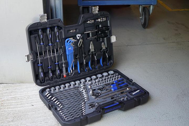 Produktbild Projahn 39048201 industrie, universal Werkzeugkoffer 122-teilig (122 Teile)