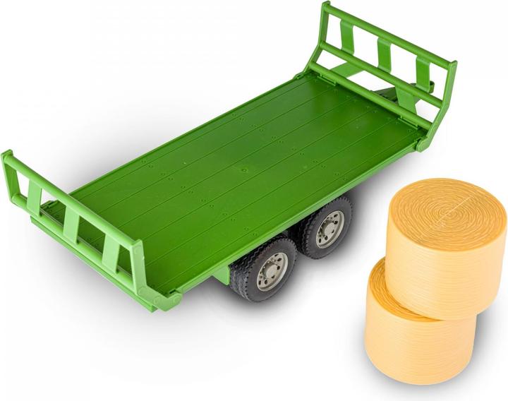 Actual product image Carson Model sport 1:16 hay wagon for RC tractor green 1:16 trailer