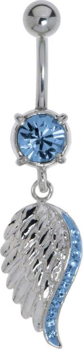 Image du produit Bijouteria Piercing nombril (Laiton, Cristallin, Acier inoxydable)