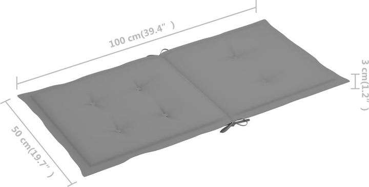 Produktbild VidaXL Nady (100 x 50 x 3 cm)