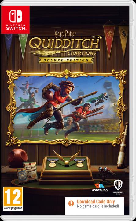 Produktbild WB Harry Potter: Quidditch Champions (Deluxe Edition) (Code in Box) (Switch, Switch Lite, Switch OLED, EN)
