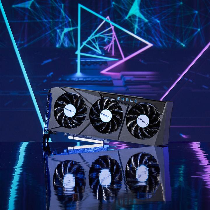 Actual product image Gigabyte GeForce RTX 3070 Eagle OC 8G LHR (8 GB)