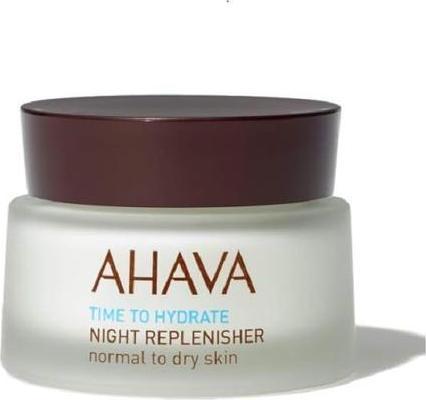 Actual product image Ahava Night Replenisher Normal to Dry Skin Time to Hydrate (50 ml)