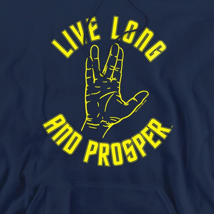 Immagine prodotto Live Long Felpa con Cappuccio Mano Uomo (XL)