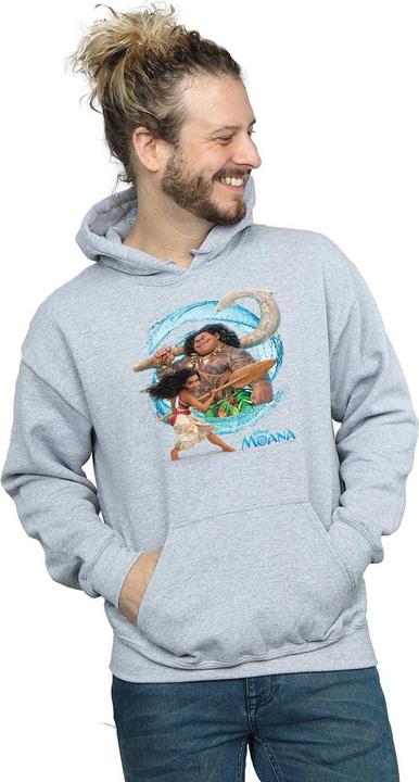 Immagine prodotto Disney Moana And Maui Wave Felpa con Cappuccio Uomo (M)