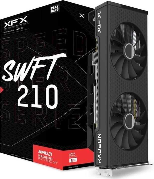 Actual product image XFX Speedster SWFT 210 Radeon RX 7700 XT (12 GB)