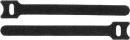 Image du produit ProXtend Crochet et boucle 15cm x 12mm noir 10pcs (Serre-câbles velcro, 150 mm, 10 pcs)