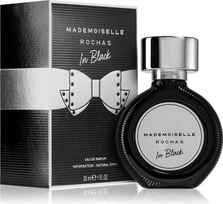 Actual product image Rochas Mademoiselle In Black by Eau de Parfum Spray 30 ml (Eau de parfum, 30 ml)