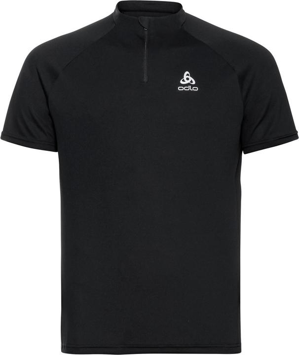 Odlo T-shirt crew neck s/s 1/2 zip ESSENTIAL (M)