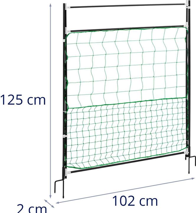 Image du produit Wiesenfield Porte pour filet poule - Hauteur 125 cm