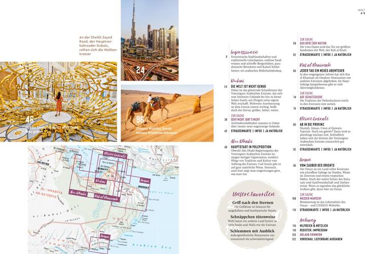 Produktbild Bildatlas Dubai, Abu Dhabi, VAE, Oman (Deutsch, Margit Kohl, Monica Gumm, 2023)