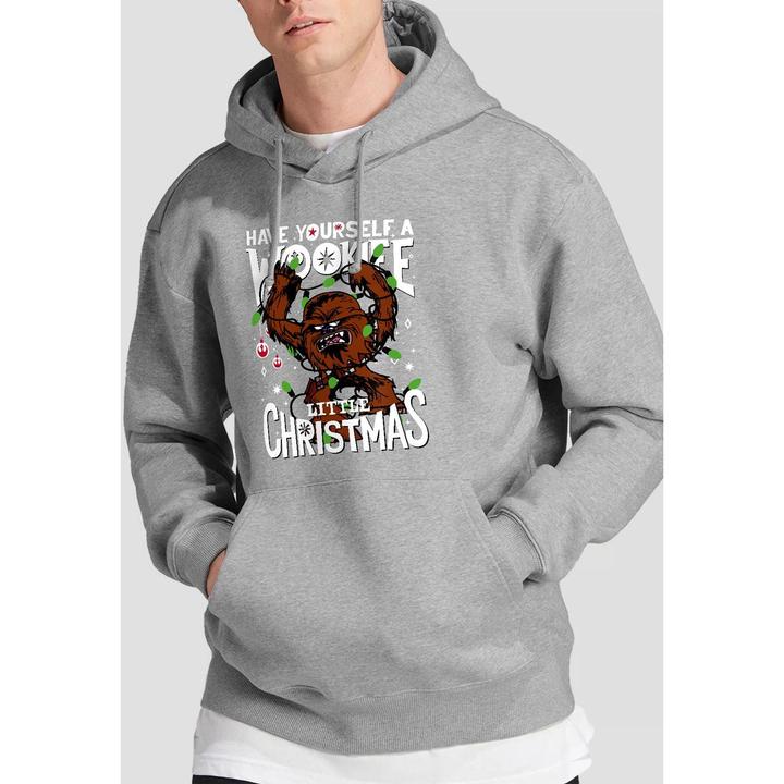 Immagine prodotto Star Wars A Wookie Little Christmas Felpa con Cappuccio Uomo (XL)