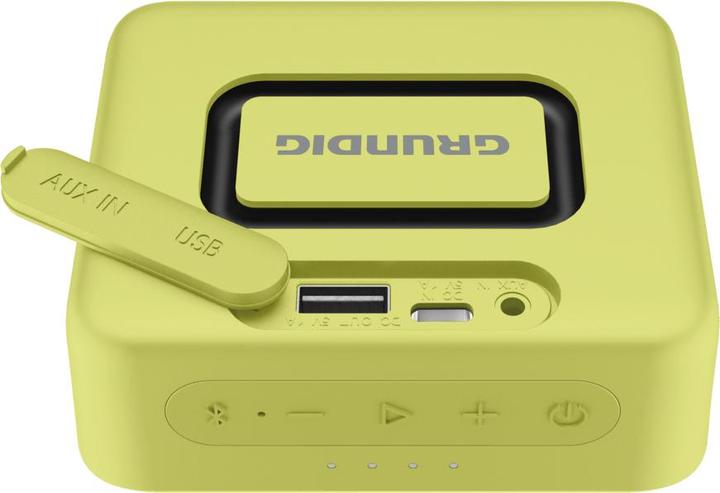 Actual product image Grundig GBT Jam+ Lime BT speaker (30 h, Rechargeable battery operated)