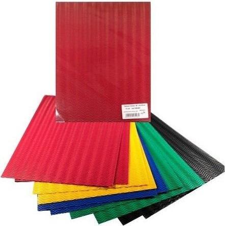 Bambino 3D-farbige Wellpappe 25x35cm 10 Blatt (10 x)