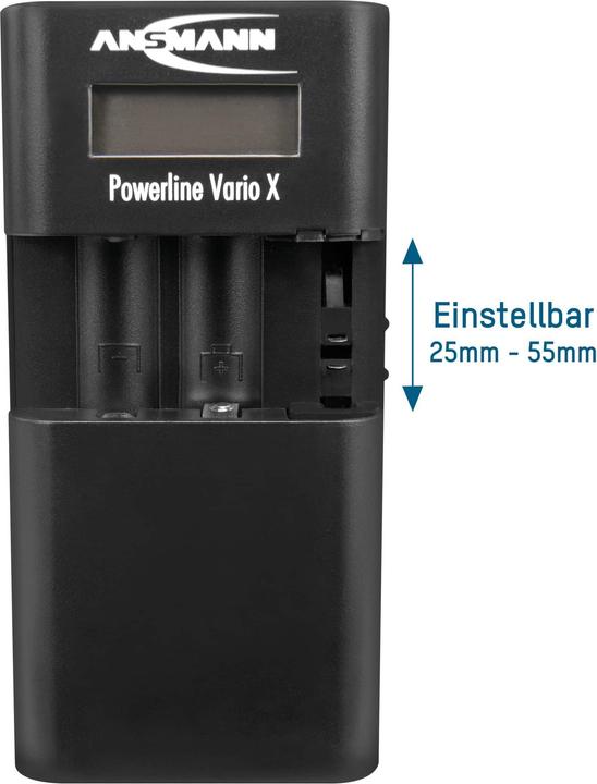 Produktbild Ansmann Powerline Vario X (1 Stk., AAA, AA, Ladegerät ohne Akku)