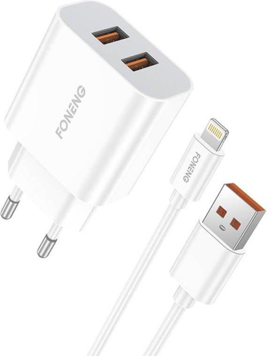 Image du produit Foneng Chargeur double USB EU45 iPhone (12 W)