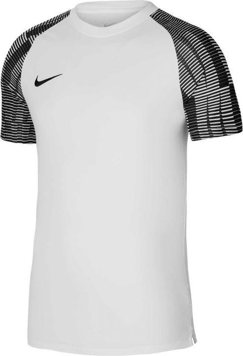Nike Unisex Kids Jersey Y Nk Df Academy JSY Ss, White/Black/Black, DH8369-104, L (L)