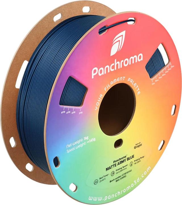Immagine prodotto Polymaker Panchroma™ PLA Matte Army (PLA, 1.75 mm, 1000 g, Blu)