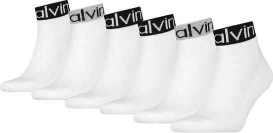 Immagine prodotto Calvin Klein Ck Uomo Quarter Logo Welt Drake 6p Ecom (confezione da 6, 40 - 46)