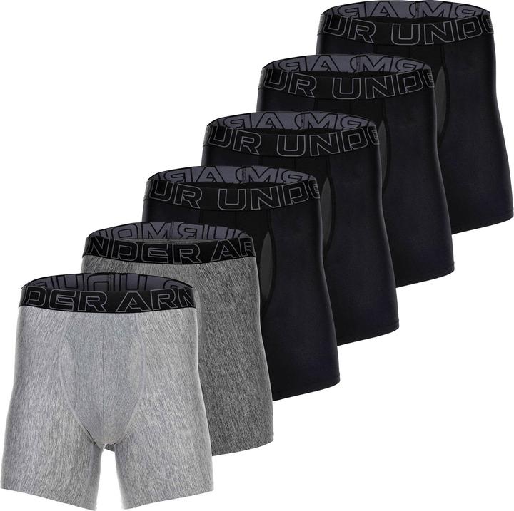 Under Armour Ua Performance Tech - Solid 6 In 6pk (XXL, 6er Pack)