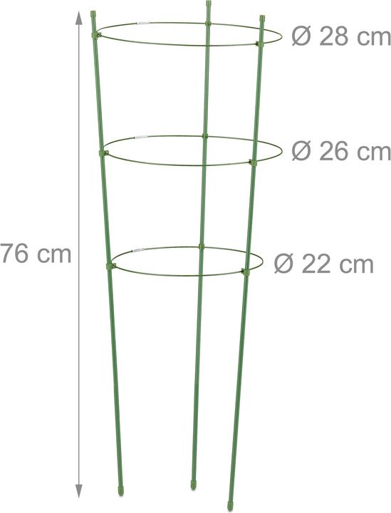 Actual product image Relaxdays 6x garden trellis (28 cm, 28 cm)