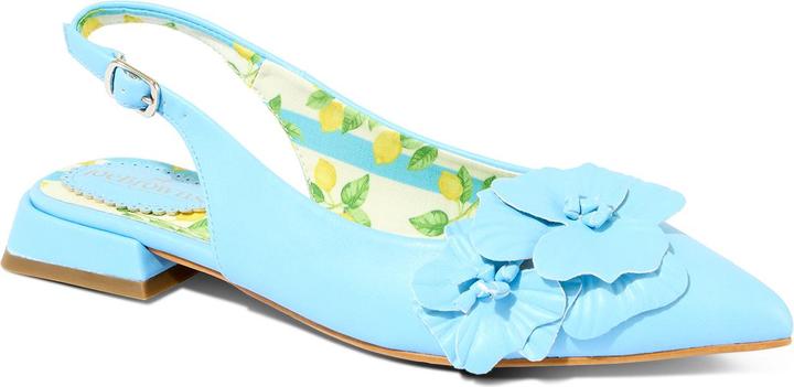 Actual product image Joe Browns 3D Corsage Flower Slingback Flats (42)
