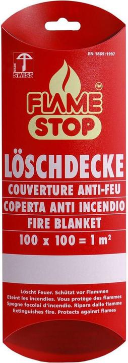 Mentrex FlameStop Löschdecke 100 x 100 cm