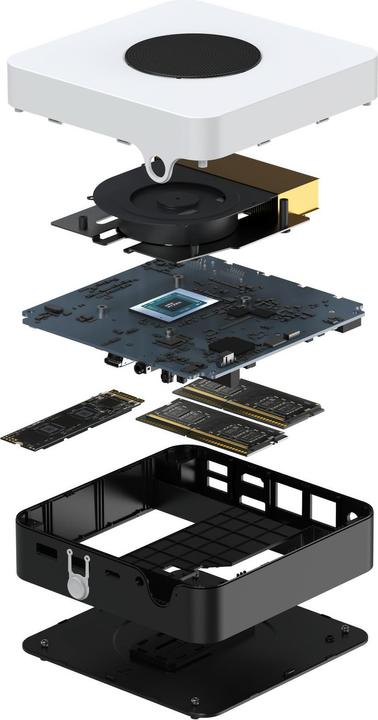 Actual product image Chuwi Larkbox (Intel N100, 12 GB, 512 GB, Intel UHD Graphics)