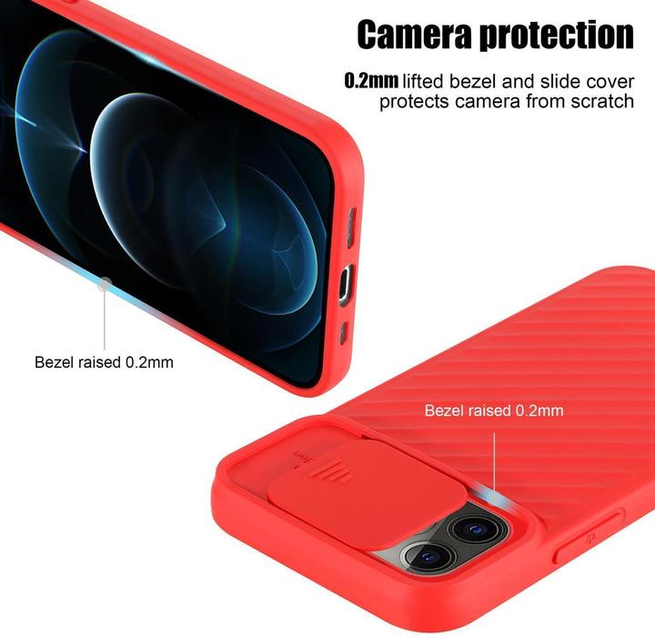 Image du produit Cadorabo Couverture TPU avec protection pour appareil photo (Apple iPhone 12 Pro Max)