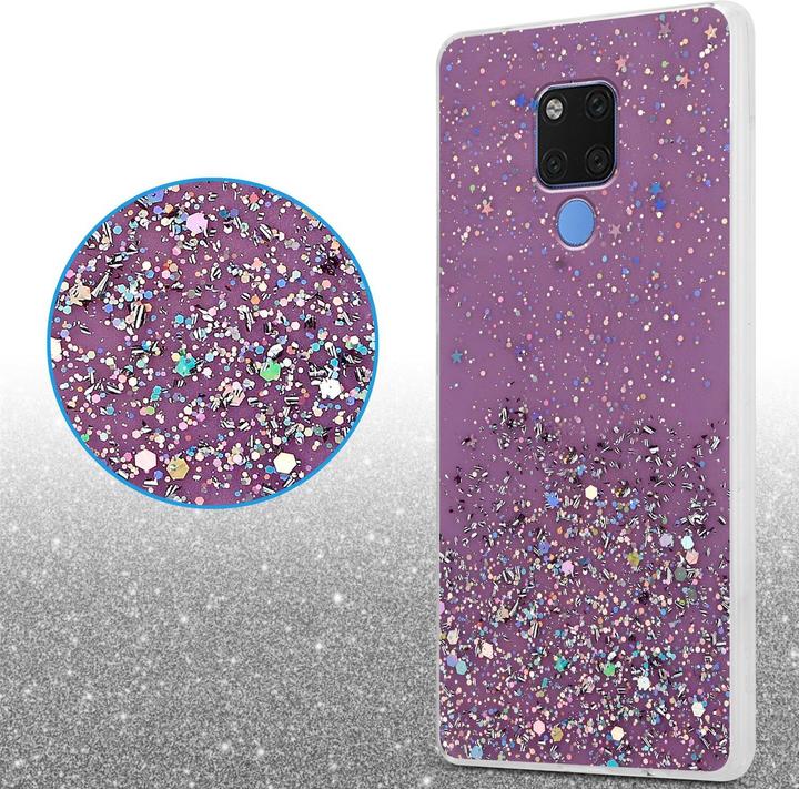 Image du produit Cadorabo Couverture TPU paillettes scintillantes (Mate 20)