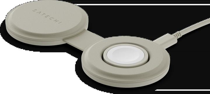 Actual product image Satechi OntheGo 2-in-1 Wireless Charger mit Qi2 (15 W)