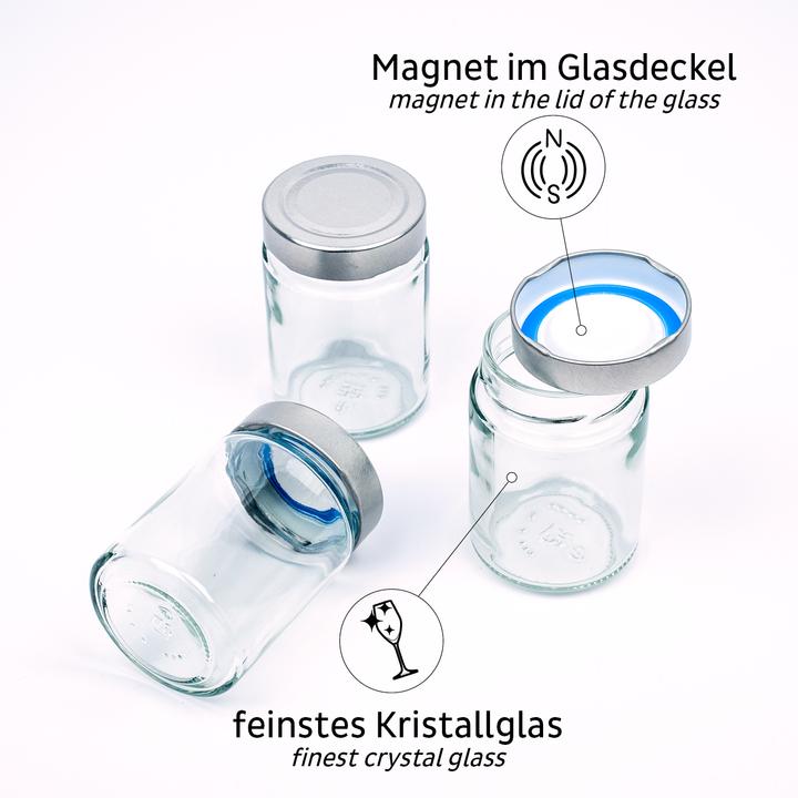 Actual product image Silwy Delicatessen Magnet Glass Set, 192 ml