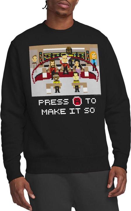 Immagine prodotto Make It So Felpa Pixel Adulto Unisex (XL)