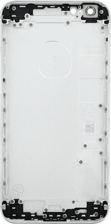 Actual product image OEM Replacement iPhone 6s Plus Back Silver, without Logo (IPhone 6S Plus)