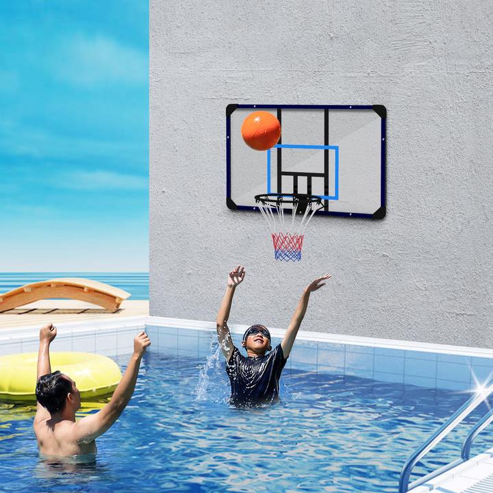 Image du produit SportNow Panier de basket-ball avec panneau arrière incassable