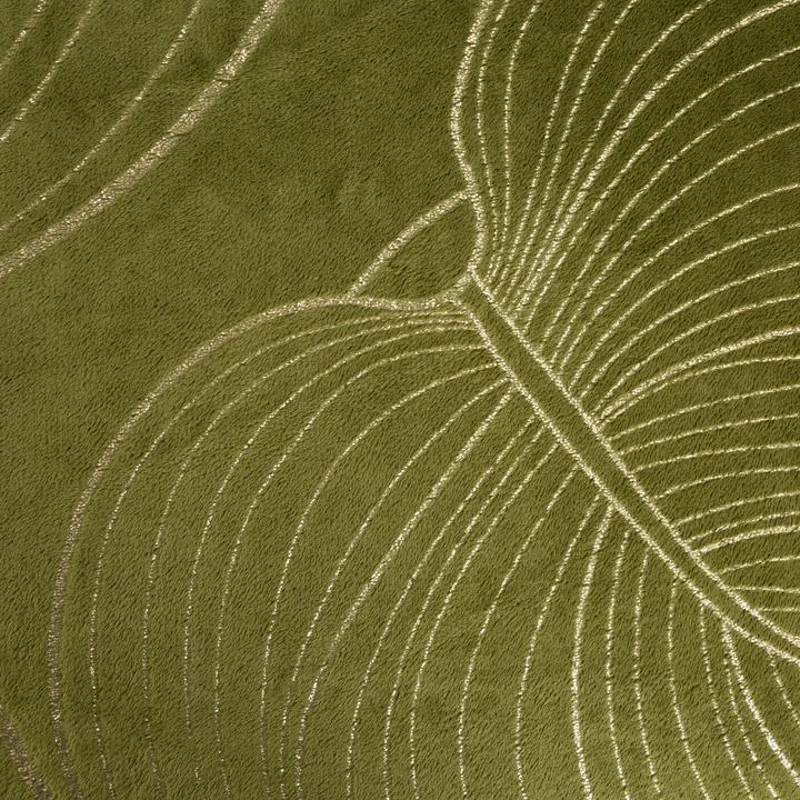 Actual product image Eurofirany BLANKET/BLANCA/3 150X200 OLIVE+GOLD (150 x 200 cm)
