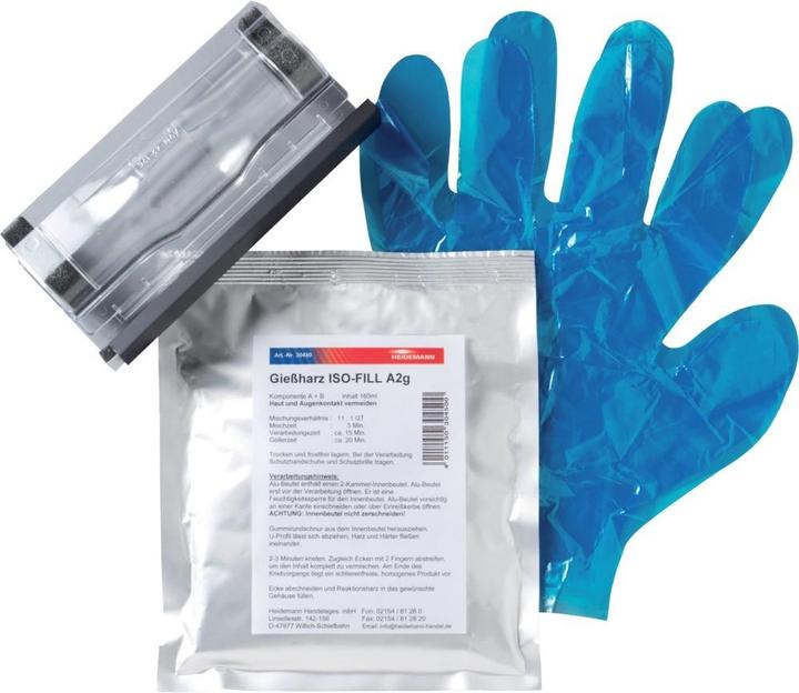 Actual product image Heidemann ISO FLEX Casting Resin Set