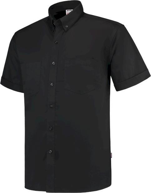 Tricorp 701003Black5XL Werkhemd Korte Mouw Basis (5XL)