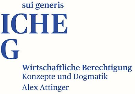 Produktbild Wirtschaftliche Berechtigung – Konzepte und Dogmatik (Deutsch, Attinger Alex, 2024)