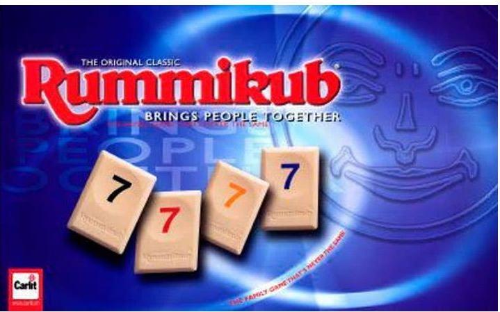Actual product image Carlit Rummikub (German, French, Italian)